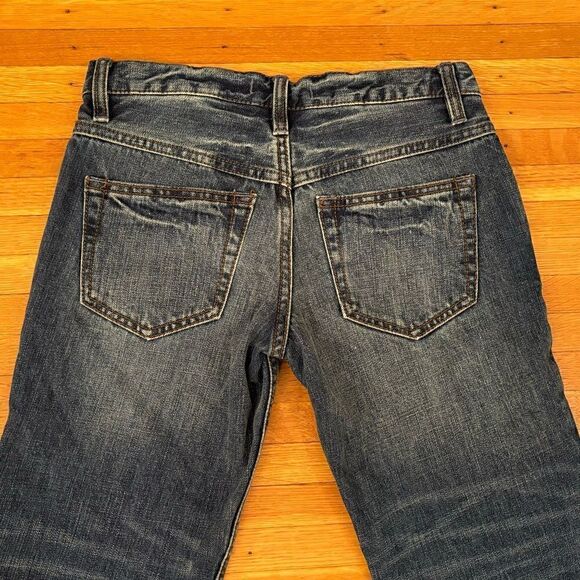 Free People Jacob Flared Crop blue Jeans - Picture 4 of 6